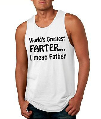 World's Greatest Farter I Mean Father Men's Jersey Tanktop - ALLNTRENDSHOP - 4