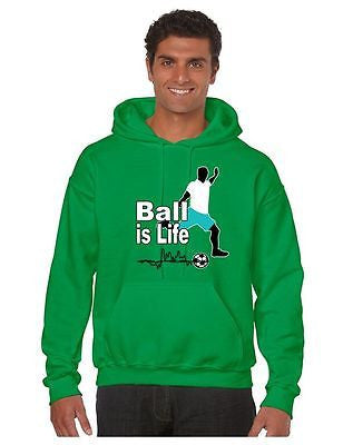 Soccer Ball Is Life Men's Hooded Sweatshirt - ALLNTRENDSHOP - 3