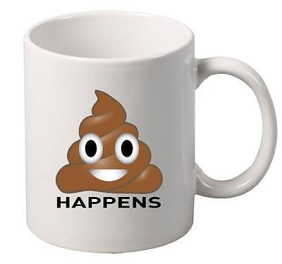 S**t Happens Emoji Mug - ALLNTRENDSHOP