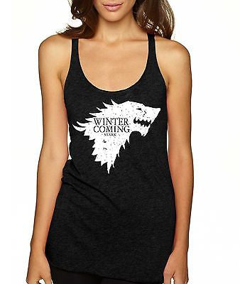 Winter Is Coming Women's Triblend Tanktop - ALLNTRENDSHOP
