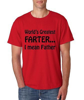 World's Greatest Farter I Mean Father Men's T-Shirt - ALLNTRENDSHOP - 4