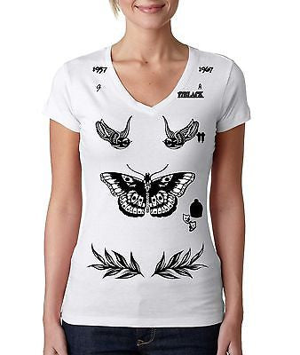 One Direction HARRY STYLES  Women's Sporty V shirt - ALLNTRENDSHOP - 1