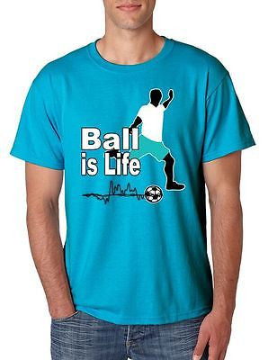 Soccer Ball Is Life Men's T-Shirt - ALLNTRENDSHOP - 6