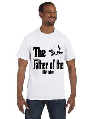 The Father Of The Bride Bachelor Bachelorette Party T-Shirt - ALLNTRENDSHOP - 1