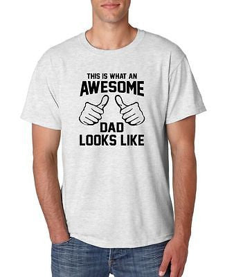 This Is What An Awesome Dad Looks Like Men's T-Shirt - ALLNTRENDSHOP - 1