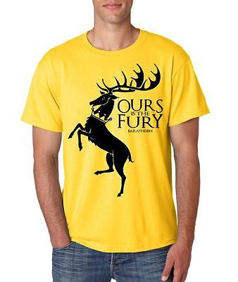 Ours Is The Fury Bararheon Game Of Thrones Men's T-Shirt - ALLNTRENDSHOP - 4
