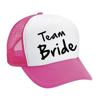 Team Bride Bachelorette party Dual color Trucker Cap - ALLNTRENDSHOP - 1