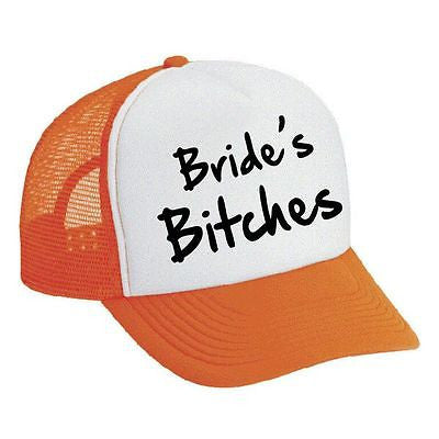 Bride's Bit**es Bachelorette party Dual color Trucker Cap - ALLNTRENDSHOP