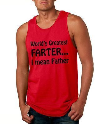 World's Greatest Farter I Mean Father Men's Jersey Tanktop - ALLNTRENDSHOP - 2