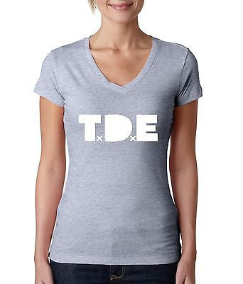 T.D.E Kendrick Lamar Women's Sporty V shirt - ALLNTRENDSHOP - 2