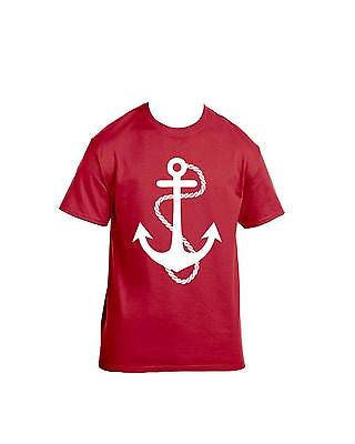 White Anchor T-Shirt - ALLNTRENDSHOP - 4