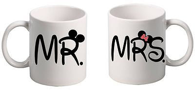 Couple Coffee Mugs MR and MRS Couple Gift Mugs - ALLNTRENDSHOP