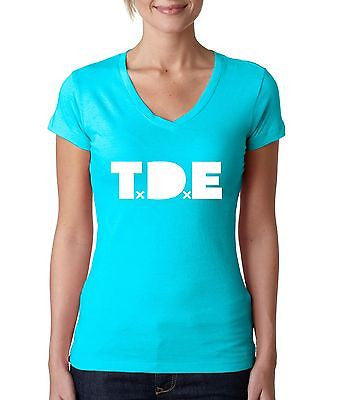 T.D.E Kendrick Lamar Women's Sporty V shirt - ALLNTRENDSHOP - 5
