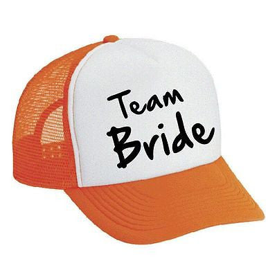Team Bride Bachelorette party Dual color Trucker Cap - ALLNTRENDSHOP - 4
