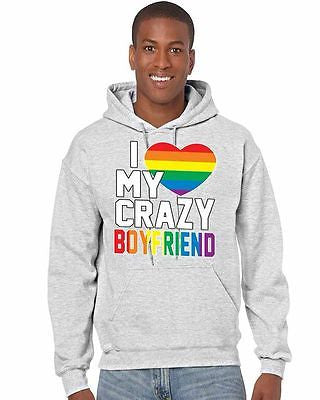 I Love My Crazy Boyfriend Pride Men's Hooded Sweatshirt - ALLNTRENDSHOP