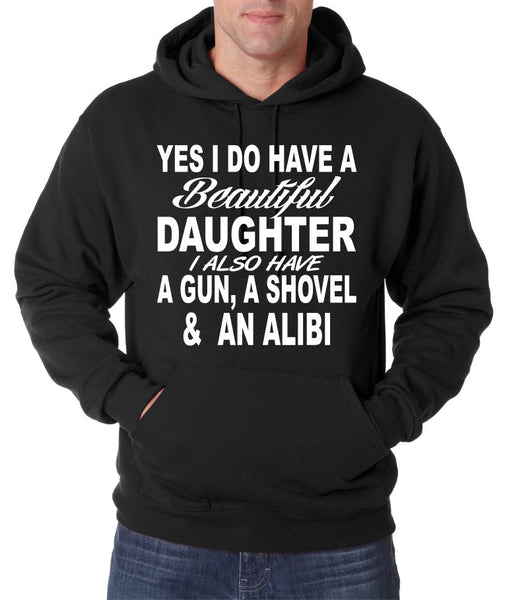 Yes I do have a beautiful daughter men Hoodies - ALLNTRENDSHOP - 4