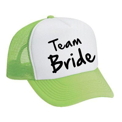 Team Bride Bachelorette party Dual color Trucker Cap - ALLNTRENDSHOP - 2