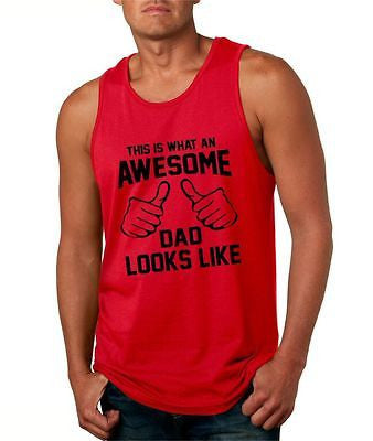 This Is What An Awesome Dad Looks Like Men's Jersey Tanktop - ALLNTRENDSHOP - 5