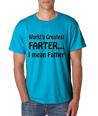 World's Greatest Farter I Mean Father Men's T-Shirt - ALLNTRENDSHOP - 3