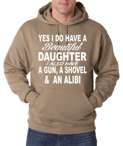 Yes I do have a beautiful daughter men Hoodies - ALLNTRENDSHOP - 1