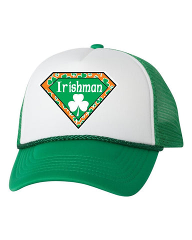 Irisman superman dual color trucker hat - ALLNTRENDSHOP