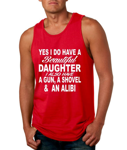 Yes I do have a beautiful daughter men jersey tank - ALLNTRENDSHOP - 1