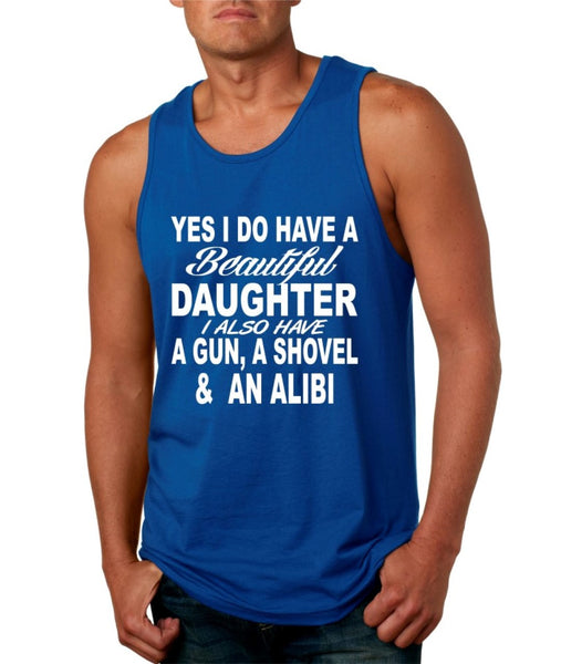 Yes I do have a beautiful daughter men jersey tank - ALLNTRENDSHOP - 4
