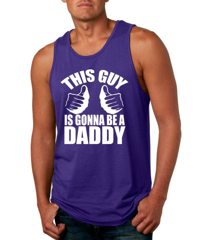 This Guy Is Gonna Be a Daddy Men's Jersey Tanktop - ALLNTRENDSHOP - 1