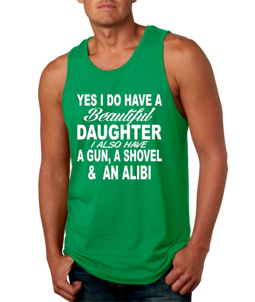 Yes I do have a beautiful daughter men jersey tank - ALLNTRENDSHOP - 5