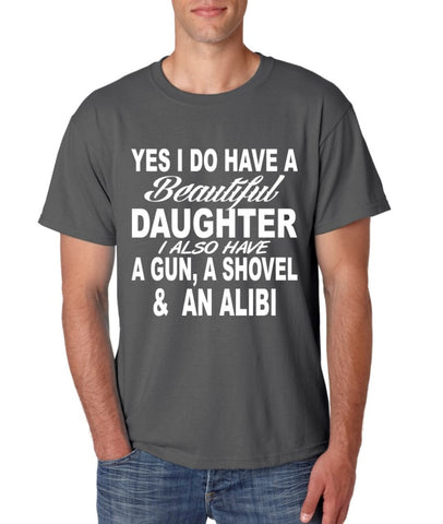 Yes I do have a beautiful daughter men T-shirt - ALLNTRENDSHOP - 1