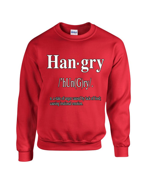 Hangry Women's Sweatshirt - ALLNTRENDSHOP