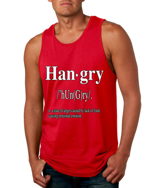 Hangry Men's Jersey Tank - ALLNTRENDSHOP