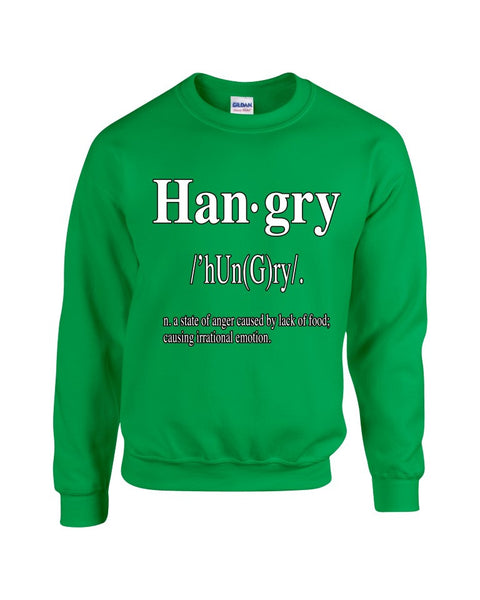 Hangry Women's Sweatshirt - ALLNTRENDSHOP