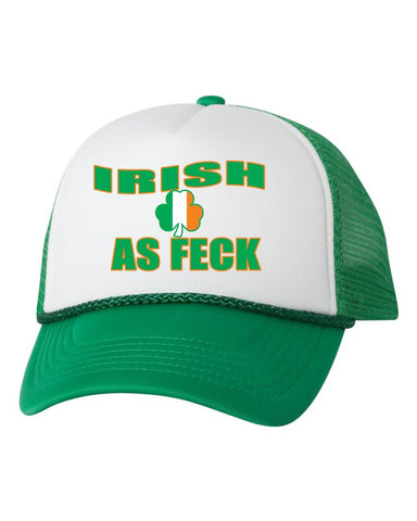 Irish as feck ireland dual color trucker hat - ALLNTRENDSHOP