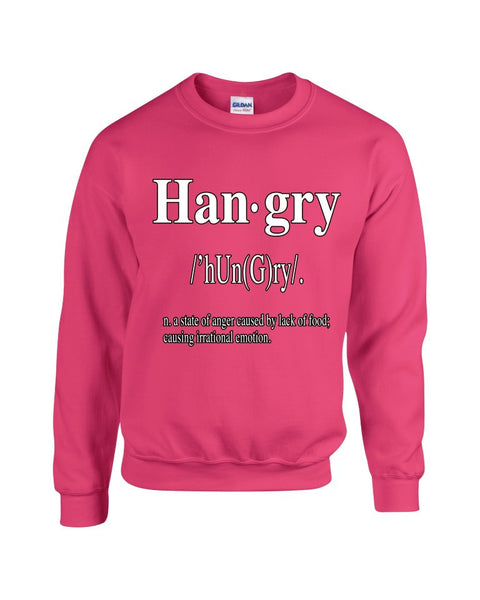 Hangry Women's Sweatshirt - ALLNTRENDSHOP