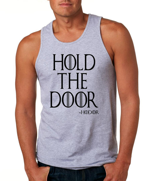 Hold the door Hodor Men's Jersey Tanktop - ALLNTRENDSHOP