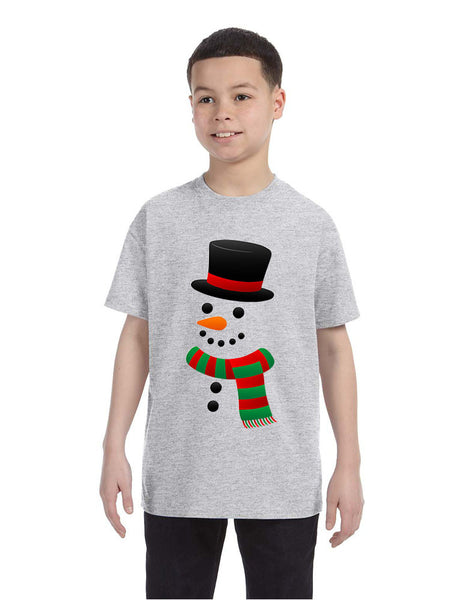 Kids T Shirt Snowman Ugly Christmas Xmas Gift Cool Holiday Top