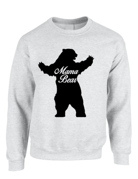 Adult Crewneck Mama Bear Family Top For Mom Xmas Cute Gift - ALLNTRENDSHOP - 7
