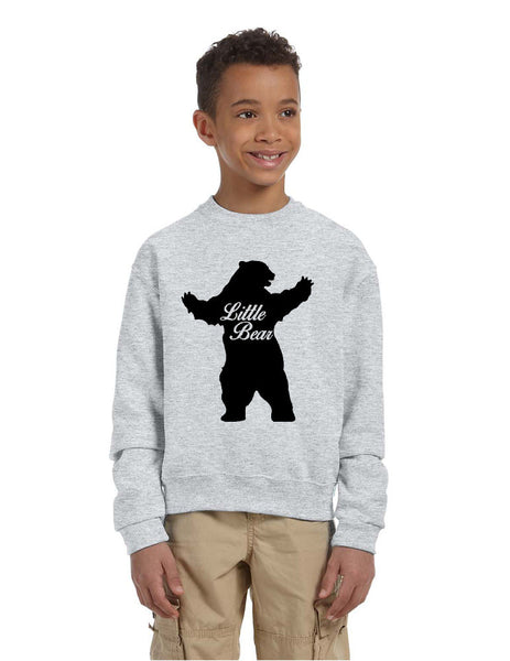 Kids Youth Crewneck Little Bear Family Shirt Xmas Cute Gift - ALLNTRENDSHOP - 6