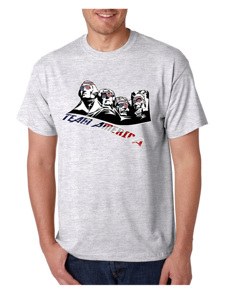 Men's T Shirt 4 Fathers American Team 4th Of July T Shirt