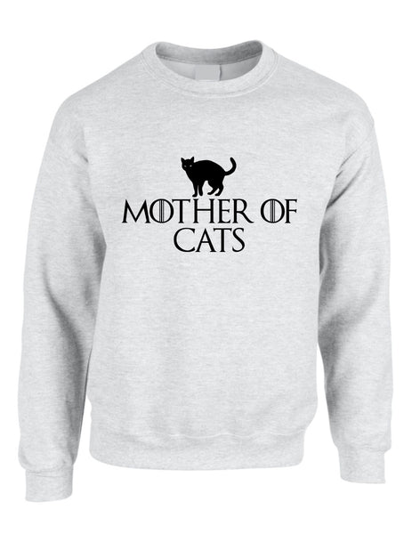 Mother of cats womens Sweatshirt