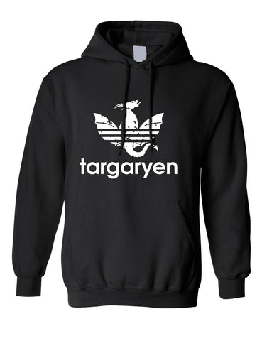 Adult Hoodie Targaryen Dragon Symbol Cool Top Trendy Hooded