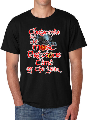 Men's T Shirt Christmas Is The Most Precious Time Holiday Gift Idea
