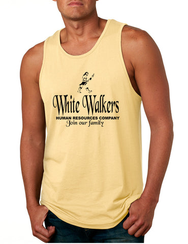 Men's Tank Top White Walkers Human Resources Company