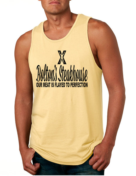 Men's Tank Top Boltons Steakhouse House Of Bolton Cool Top