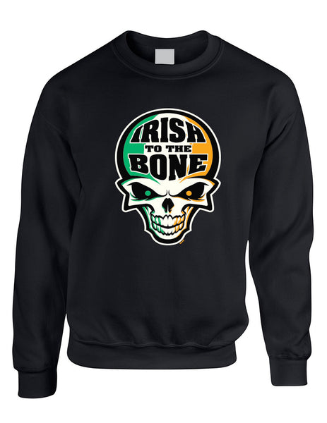 Irish To The Bone Skull women sweatshirt St Patrik - ALLNTRENDSHOP - 2
