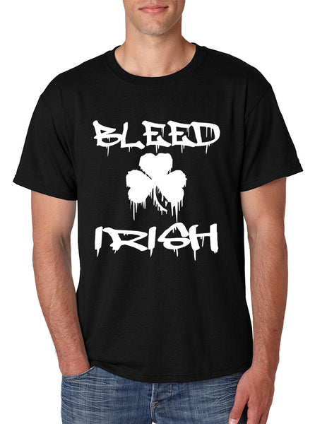 Men's T Shirt Bleed Irish St Patrick's Party Top Love Irish - ALLNTRENDSHOP - 4