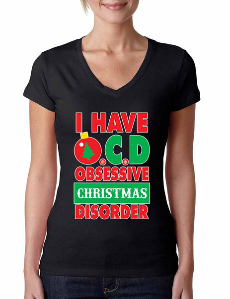 Obsessive christmas disorder Women's Sporty V - ALLNTRENDSHOP - 4