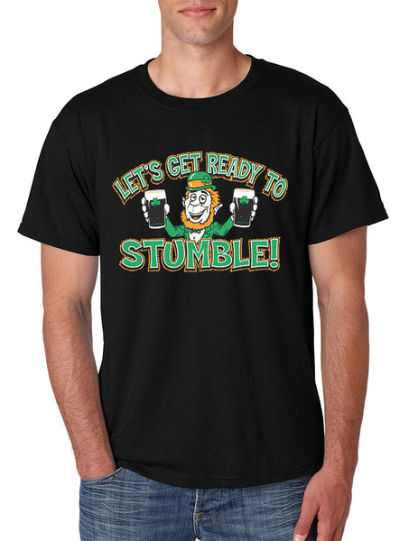 let`s get ready to stumble St patrick men t-shirt - ALLNTRENDSHOP - 5