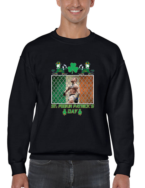 Men's Sweatshirt Irish Conor Final St Patrick's Day Top